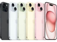 iPhone 15 256GB (sort) Mobiltelefoner