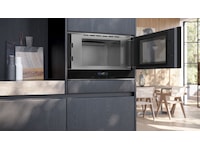 Siemens iQ700 BF722L1B1 Mikrobølgeovn (sort) Mikrobølgeovn