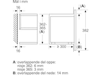 Siemens iQ700 BF722L1B1 Mikrobølgeovn (sort) Mikrobølgeovn