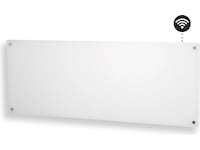 Mill Glass WiFi Gen 3 panelovn 1300W (hvit) -B-Grade Demo hjem & fritid