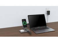 Andersson 3-i-1 Qi2 30W Trådløs ladestasjon Trådløs lader