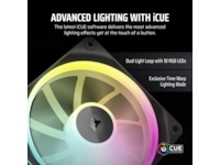 Corsair iCue Link LX120 RGB Vifte 3pk (sort) Vifter