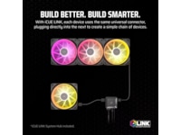 Corsair iCue Link LX120 RGB Vifte 3pk (sort) Vifter