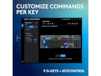 Logitech G915 X Lightspeed Trådløst Gamingtastatur (sort) Gamingtastatur