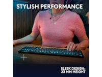 Logitech G915 X Lightspeed Trådløst Gamingtastatur (sort) Gamingtastatur