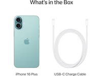 iPhone 16 Plus 128GB  (blågrønn) Mobiltelefoner