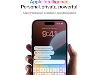 iPhone 16 Plus 128GB (hvit) Mobiltelefoner