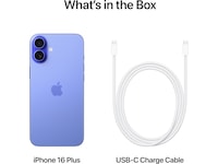 iPhone 16 Plus 256GB  (ultramarin) Mobiltelefoner