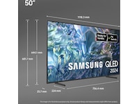 Samsung 50" Q60D QLED 4K TV TQ50Q60D -B-Grade Demo TV/projektor