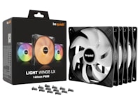 be quiet! LIGHT WINGS LX 140 PWM Vifte 3pk (sort) Vifter