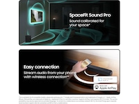 Samsung HW-S710D soundbar med subwoofer (sort) -B-Grade Demo DVD/Hi-Fi/stereo