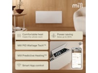 Mill Glass Smart WiFi Gen 4 panelovn 1000W Panelovner