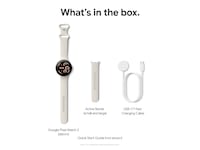 Google Pixel Watch 3 Large 45mm LTE (obsidian) -B-Grade Demo klokker