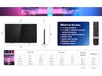 Philips 77" 4K UHD OLED+ Smart TV Ambilight 77OLED909 70 - 79 tommer TV