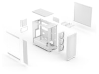 Fractal Design Epoch TG RGB Mid Tower (hvit) Midi tower