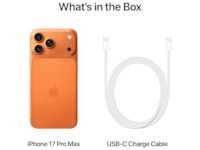 iPhone 17 Pro Max 1TB (kosmisk oransje) Mobiltelefoner