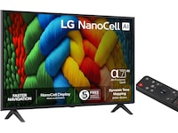 LG 43" NANO80 AI 4K NanoCell Smart TV (2025) 20 - 49 tommer TV