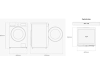 Samsung Vaskemaskin AI Ecobubble 9 kg (sort) Vaskemaskin