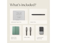 reMarkable Paper Pure - Bundle Green Folio Tablet Folio Green Digitale notatblokker