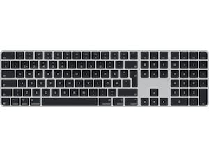 Apple Magic Keyboard Touch ID og talltastatur (svart) - Tastatur