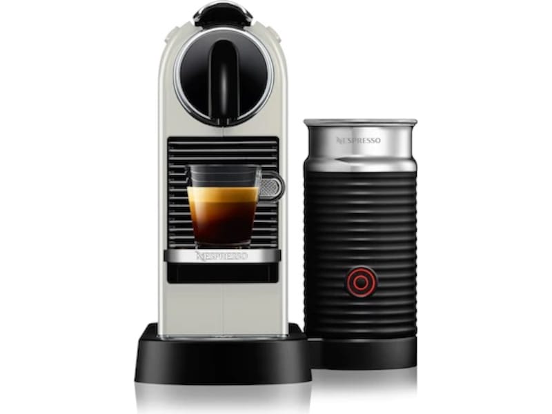 Nespresso CitiZ & Milk kaffemaskin by De'Longhi (hvit) Kapselmaskiner