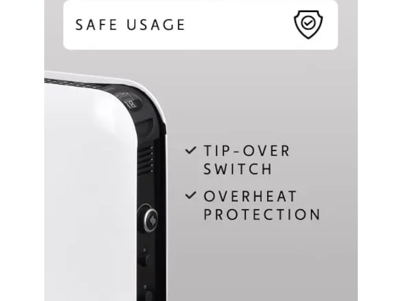 Mill WiFi gulvovn, 1200 W  -B-Grade Demo hjem & fritid