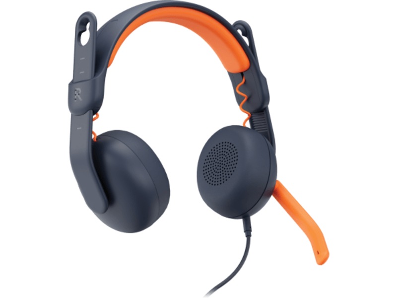 Logitech Zone Learn Hodetelefoner med ledning, On-Ear (blå) Hodetelefoner