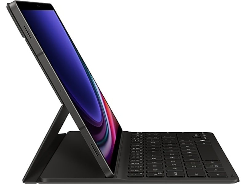 Samsung Galaxy Tab S9 / S9 FE Slim tastaturdeksel (sort) -B-Grade Demo annet i PC & nettbrett