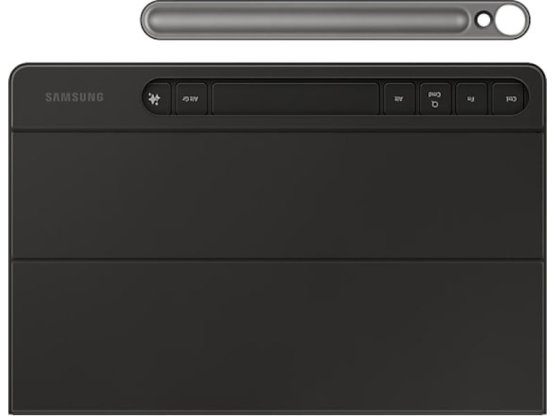 Samsung Galaxy Tab S9 / S9 FE Slim tastaturdeksel (sort) -B-Grade Demo annet i PC & nettbrett