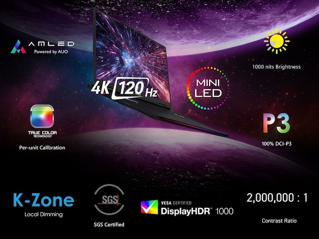 MSI Raider A18 HX 18" gaming laptop