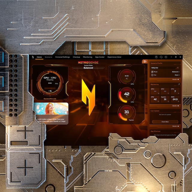 Acer Nitro 16S AI gaming laptop Acer Nitro 16S AI gaming laptop