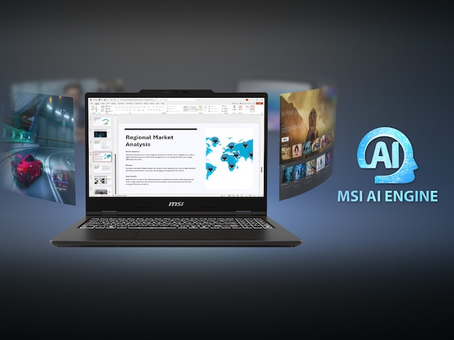 MSI VenturePro 15 AI laptop MSI VenturePro 15 AI laptop