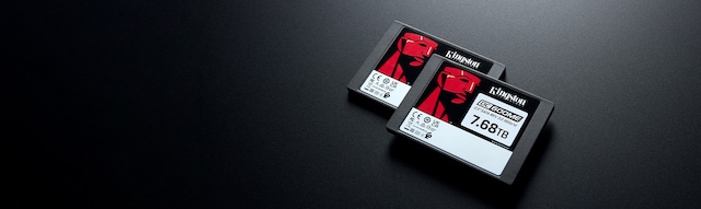 Capacities of up to 7.68 TB