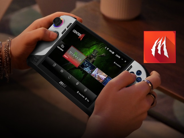 MSI Claw 8 AI+ Polar Tempest MSI Claw 8 AI+ Polar Tempest