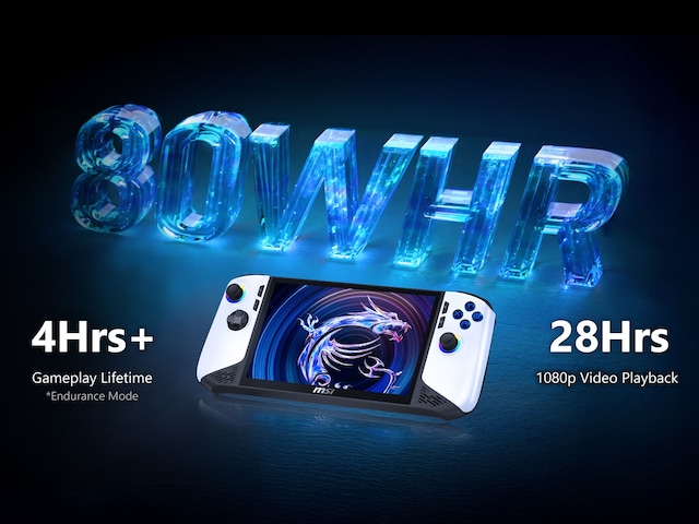 MSI Claw 8 AI+ Polar Tempest MSI Claw 8 AI+ Polar Tempest