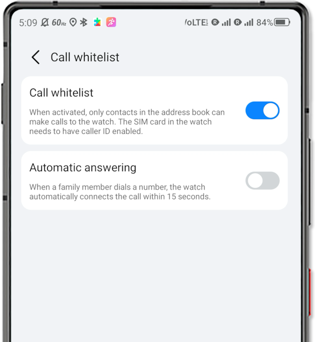 Family Whitelist Family Whitelist