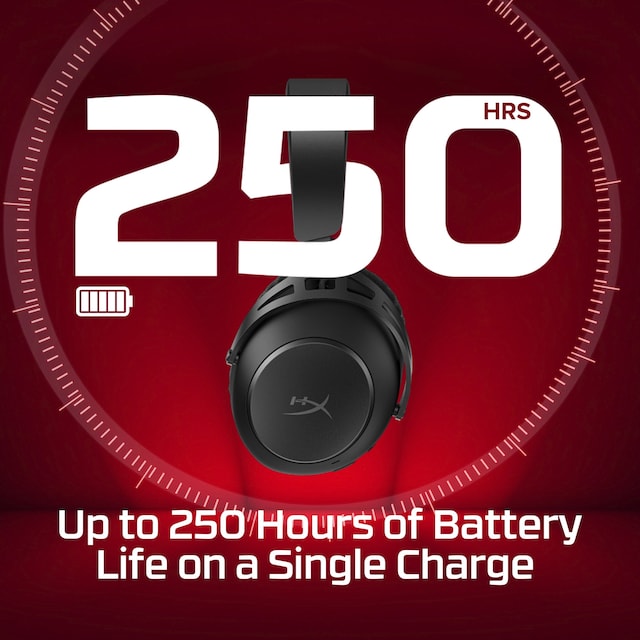 UP TO 250 HOURS OF BATTERY LIFE ON A SINGLE CHARGE UP TO 250 HOURS OF BATTERY LIFE ON A SINGLE CHARGE