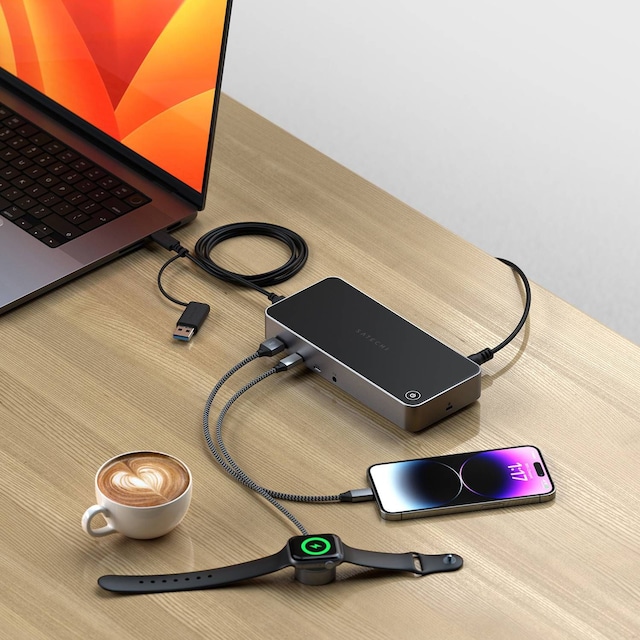 Docking Station for MacBook M4/M3/M2/M1 Users