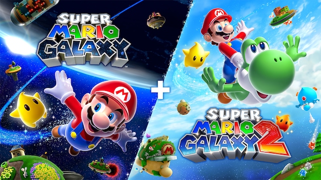 Mario Galaxy Key art