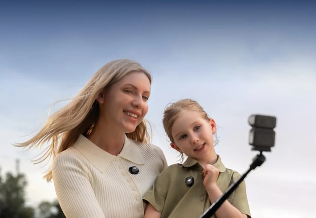 Dual DJI Microphones Direct Connection