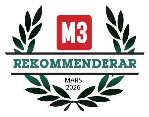 M3 rekommenderar