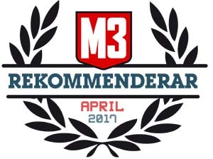 M3 rekommenderar