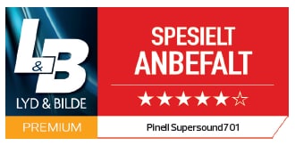 Spesielt anbefalt - Pinell SuperSound 701 - Lyd og Bilde Premium Spesielt anbefalt - Pinell SuperSound 701 - Lyd og Bilde Premium