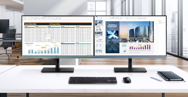 Samsung 27" skjerm S27R650F Samsung 27" skjerm S27R650F