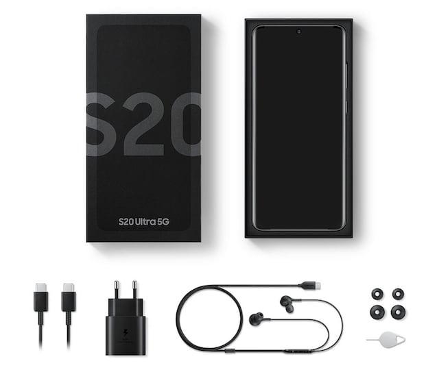 Galaxy S20 Ultra - Hva er i esken? Galaxy S20 Ultra - Hva er i esken?