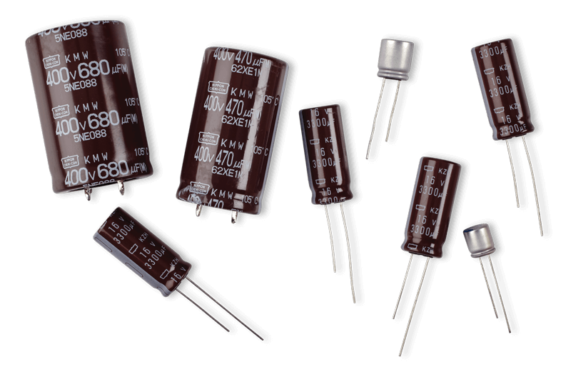 capacitors of the psu
