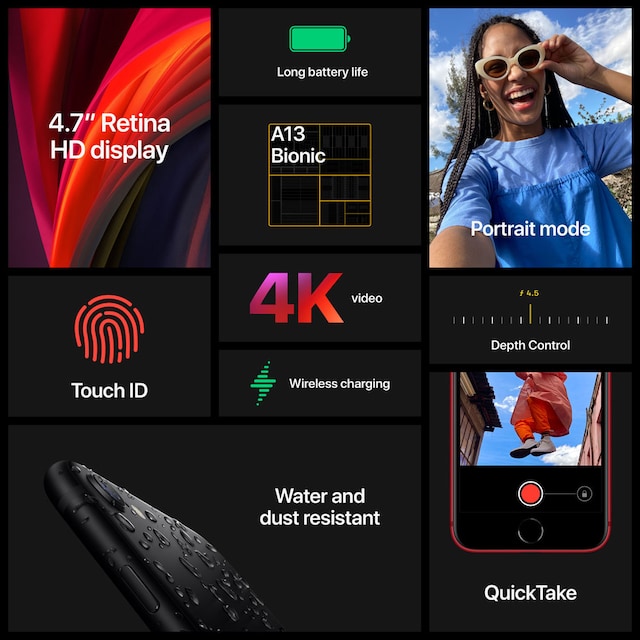 iPhone SE spesifikasjoner iPhone SE spesifikasjoner