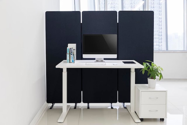 akustisk panel i kontor