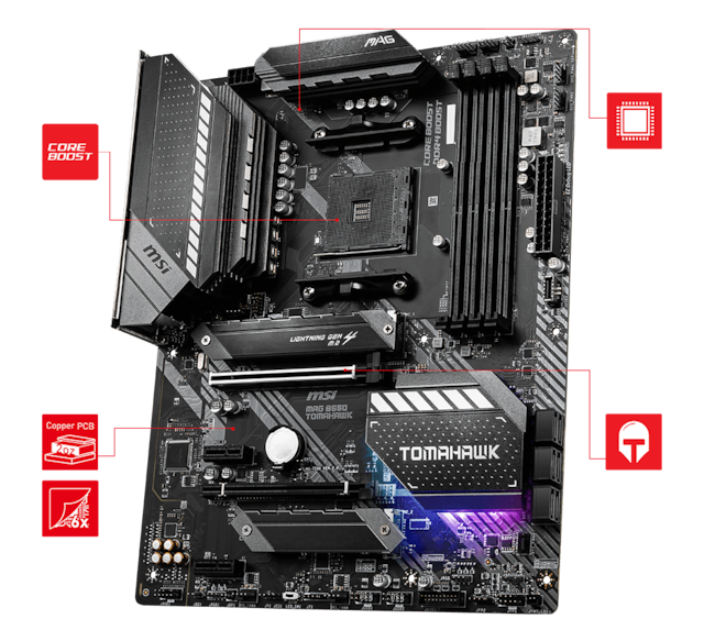 MSI MAG B550 TOMAHAWK MSI MAG B550 TOMAHAWK