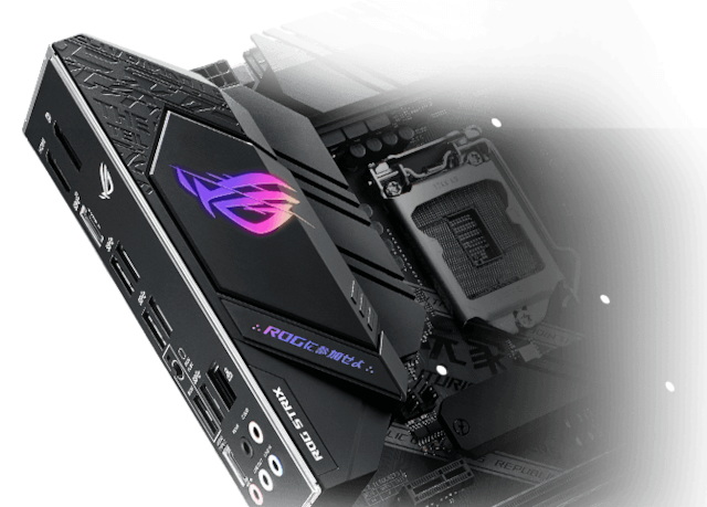 Pre-mounted I/O shield